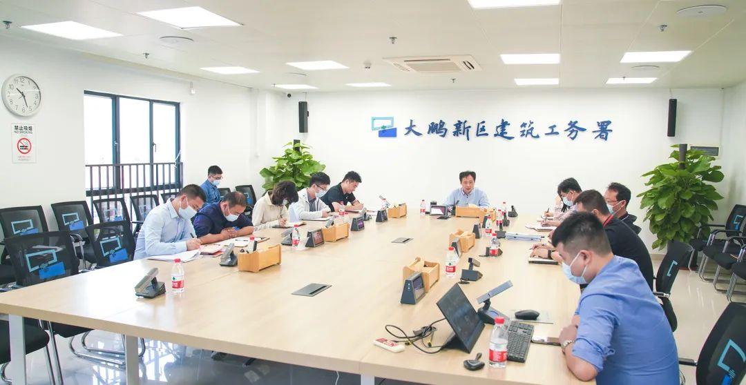 undefined 订阅受署长李云源委托,4月8日上午,大鹏新区建筑工务署副